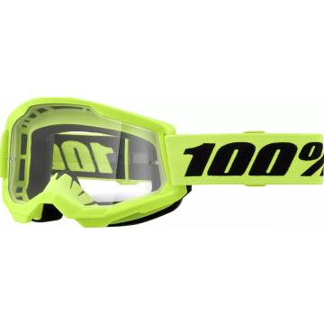 100% MX Brilles Strata 2 Neon Clear