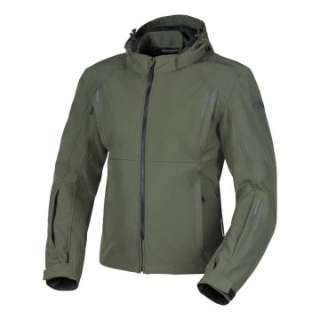 Sweep Suburb lightweight softshell mc jacket, olive