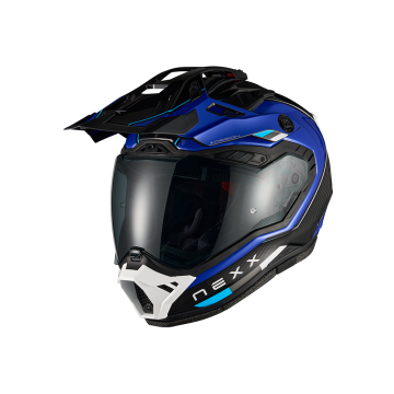 Nexx X Rally Raid Blue White Adventure Helmet